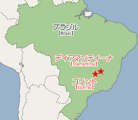 ブラジル地図