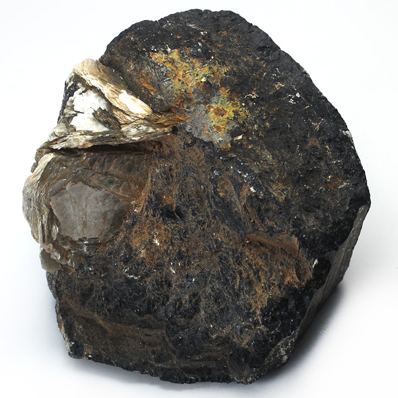 南アフリカ産トルマリン原石(雲母付）-017│水晶クラスター、天然石ビーズのアートクリスタル