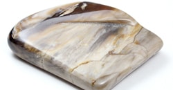 ペトリファイドウッド水晶クラスター、天然石ビーズのアートクリスタル
