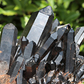 コンゴ産黒水晶クラスター