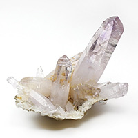 【いい石の日】メキシコ産ベラクルスアメジスト(ファントム入り)クラスター-087