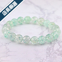 【スーパーSALE】【店長厳選】パキスタン産フックサイトインクォーツ9.5〜10mmレスレット-001