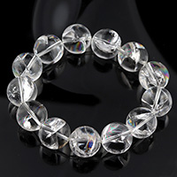 【スーパーSALE】レインボー水晶（アイリスクォーツ）18mmブレスレット-004