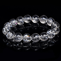 【スーパーSALE】レインボー水晶（エレクトリックアイリスクォーツ）11.5〜12mmブレスレット-002