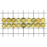 【ゆうパケット対応可】オレンジグリーンアパタイトAAA4.5〜5mm(0.8mm穴)