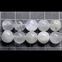 【ゆうパケット対応可】ブルームーンストーンA+7.5〜8mm（1.0mm穴）