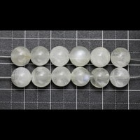【ゆうパケット対応可】ブルームーンストーンA+7〜7.5mm（1.0mm穴）