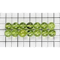 ペリドット AAA 6mm(1.0〜0.8mm穴)