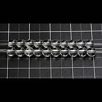 【ゆうパケット対応可】水晶4.5〜5mm(0.8mm穴)