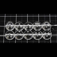 【ゆうパケット対応可】水晶ドラゴンボール(三星球)7.5mm（1.0mm穴）