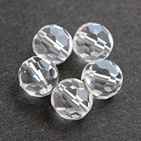 " .【ゆうパケット対応可】水晶32面カット7.5〜8mm（1.0mm穴）. "