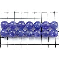 【ゆうパケット対応可】タンザナイト AAAA 6mm（1.0mm穴）