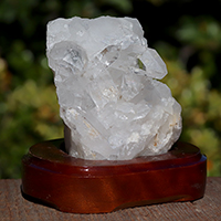 ブラジル産水晶クラスターAA+（M)-254