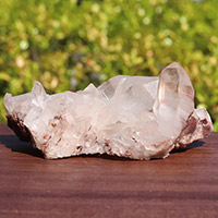 ヒマラヤ産水晶クラスター水晶クラスター、天然石ビーズのアートクリスタル