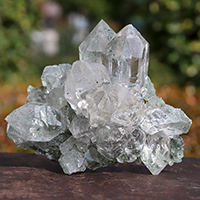 インド・マニハール産水晶クラスター-077