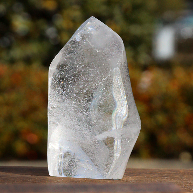 水晶 クリスタル 天然石 - 置物