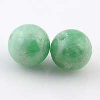 【天然石アウトレットビーズ】糸魚川翡翠8mm(0.8mm穴）（2個セット）-507