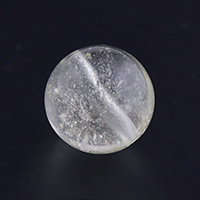 【天然石アウトレットビーズ】リビアングラス9〜9.5mm（１個）(1.0mm穴）-533