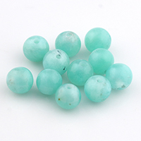 " .【天然石アウトレットビーズ】ペルー産アマゾナイトAAA6mm（11個セット）（1.0mm穴）. "
