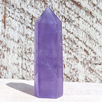 フローライト水晶クラスター、天然石ビーズのアートクリスタル