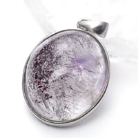 【スーパーSALE】アメジストエレスチャルペンダント-090