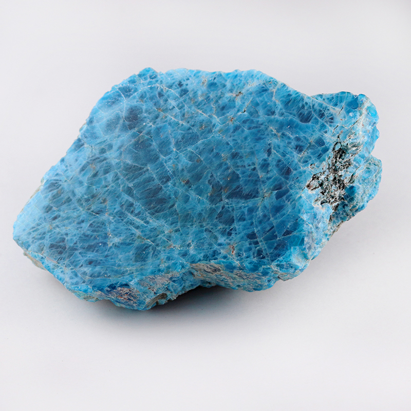マダガスカル産ブルーアパタイト原石-003水晶クラスター、天然石ビーズ