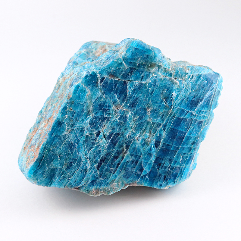 マダガスカル産ブルーアパタイト原石-005水晶クラスター、天然石ビーズ
