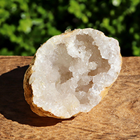 " .モロッコ産水晶ジオード-004. "