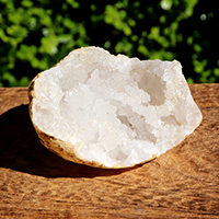 " .モロッコ産水晶ジオード-006. "