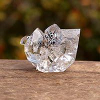 ハーキマーダイヤモンド原石水晶クラスター、天然石ビーズのアート