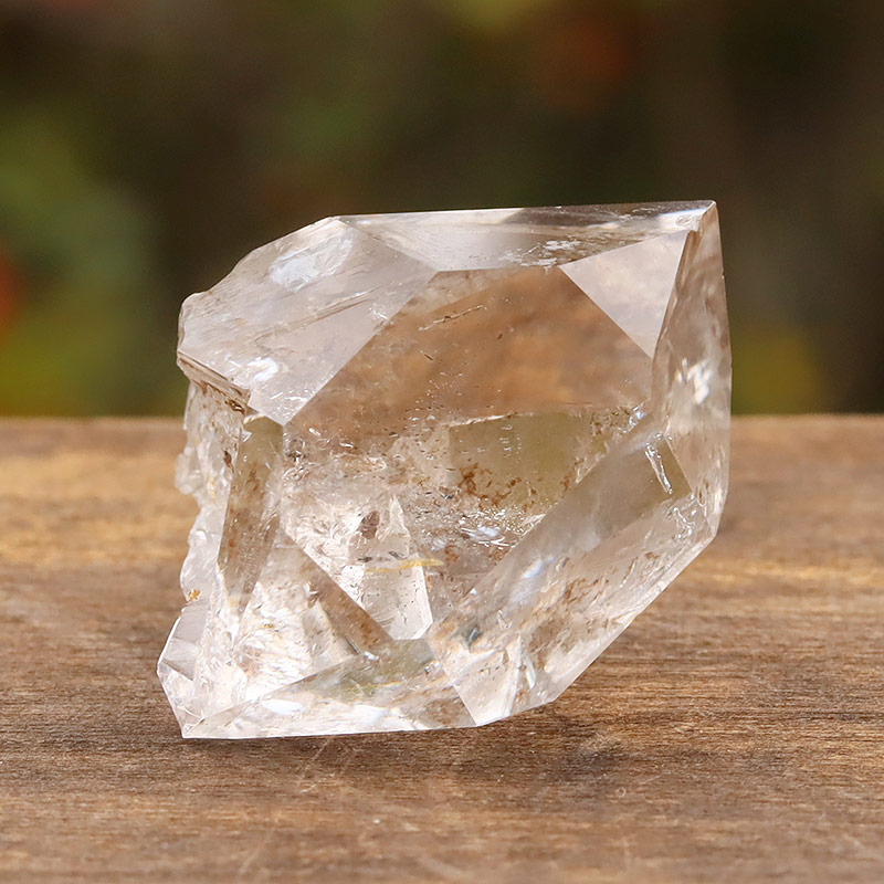ハーキマーダイヤモンド原石-205水晶クラスター、天然石ビーズのアート