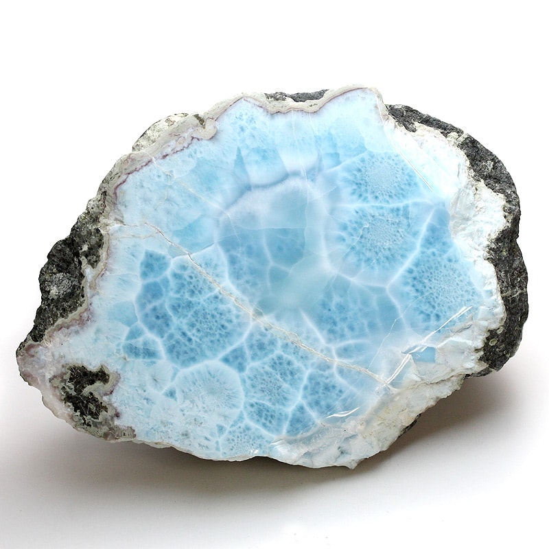 博物館級特選】ラリマー原石-014（UI-29）│水晶クラスター、天然石 