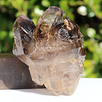 【いい石の日】稀少タンザニアマスタークリスタル!タンザニア産モンドクォーツ(スモーキーエレスチャル)-038