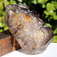 【いい石の日】稀少タンザニアマスタークリスタル!タンザニア産モンドクォーツ(スモーキーエレスチャル)-044