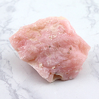 ピンクオパール原石水晶クラスター、天然石ビーズのアートクリスタル