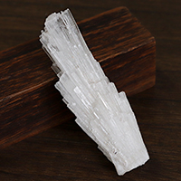 【スーパーSALE】美しい繊維状結晶！インド産スコレサイト原石-015
