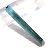 【スーパーSALE】ブラジル産インディゴライトトルマリン柱状結晶-045