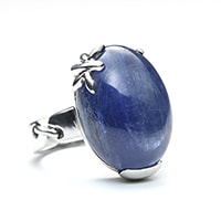 【半額SALE】カイヤナイトリング（11号）-006