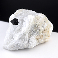 【スーパーSALE】超稀少！閉山両剣結晶！イタリア産モリオン原石（大理石母岩）-177