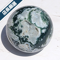 【スーパーSALE】【店長厳選】ブラジル産ドルジーモスアゲート（苔瑪瑙）丸玉-003