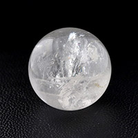 " .ブラジル産水晶丸玉-054. "