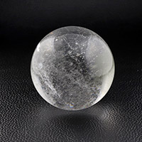 " .ブラジル産水晶丸玉-055. "