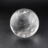 " .ブラジル産水晶丸玉-056. "