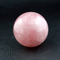" .ローズクォーツ丸玉-059. "