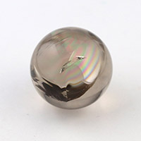 【スーパーSALE】レインボースモーキークォーツ(アイリスクォーツ）丸玉-025